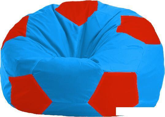 Кресло-мешок Flagman Мяч М1.1-279 (голубой/красный), фото 2