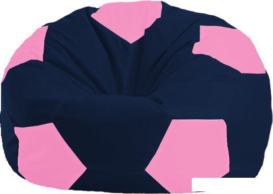 Кресло-мешок Flagman Мяч М1.1-44 (синий темный/розовый)