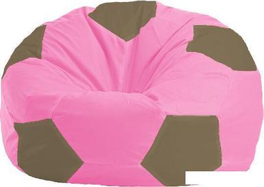 Кресло-мешок Flagman Мяч М1.1-196 (розовый/бежевый темный)