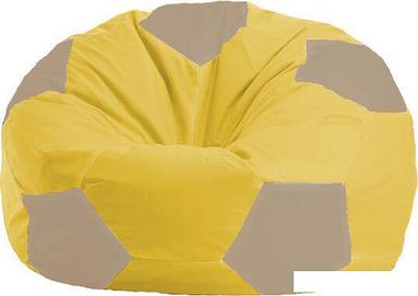 Кресло-мешок Flagman Мяч М1.1-255 (желтый/бежевый темный)