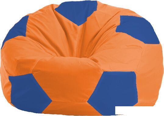 Кресло-мешок Flagman Мяч М1.1-213 (оранжевый/синий), фото 2