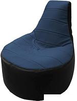 Кресло-мешок Flagman Трон Т1.3-09 (синий/черный)