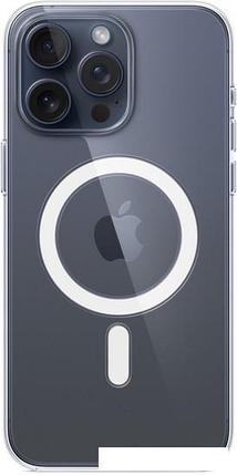 Чехол для телефона Apple MagSafe Clear Case для iPhone 15 Pro Max (прозрачный), фото 2