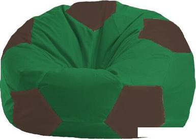Кресло-мешок Flagman Мяч М1.1-242 (зеленый/коричневый)