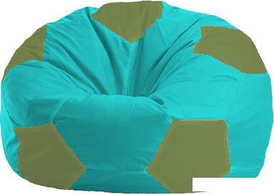 Кресло-мешок Flagman Мяч М1.1-288 (бирюзовый/оливковый)
