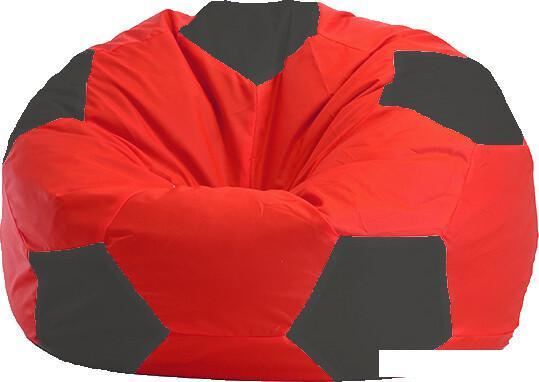 Кресло-мешок Flagman Мяч М1.1-170 (красный/серый темный)