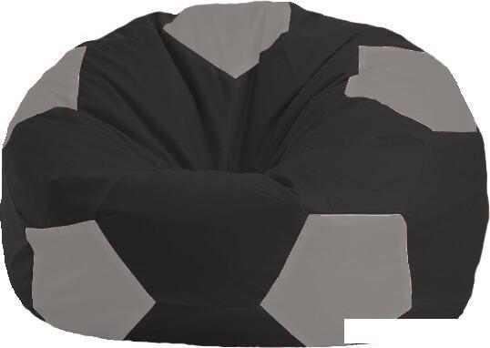 Кресло-мешок Flagman Мяч М1.1-473 (черный/серый)