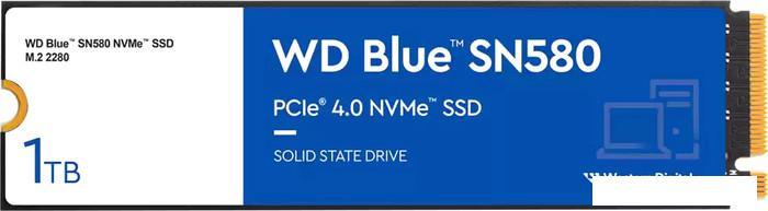 SSD WD Blue SN580 1TB WDS100T3B0E - фото 1 - id-p223994259