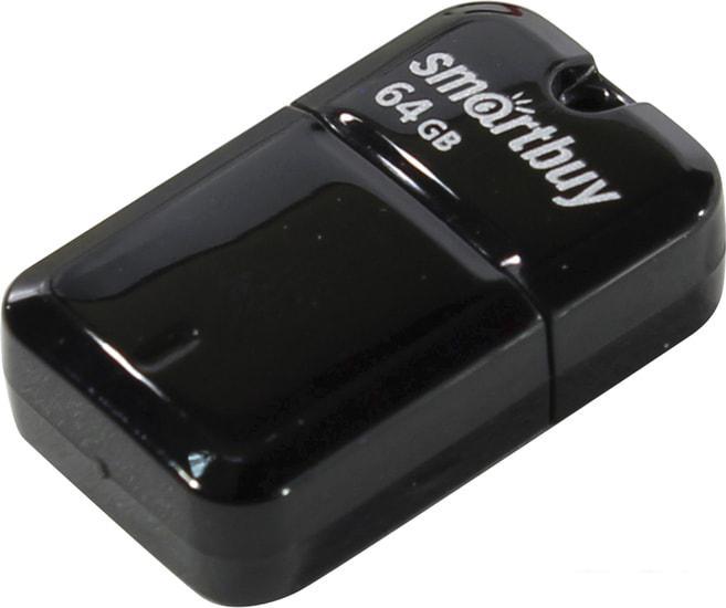USB Flash Smart Buy ART USB 2.0 64GB (черный) - фото 1 - id-p224787960