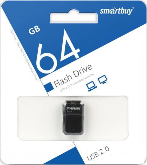 USB Flash Smart Buy ART USB 2.0 64GB (черный) - фото 2 - id-p224787960