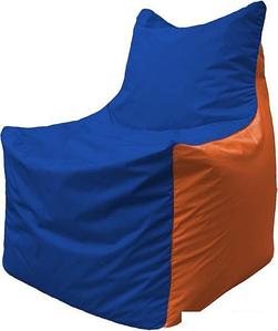Кресло-мешок Flagman Фокс Ф2.1-127 (васильковый/оранжевый)