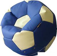 Кресло-мешок Flagman Мяч М1.3-0310 (синий/белый)