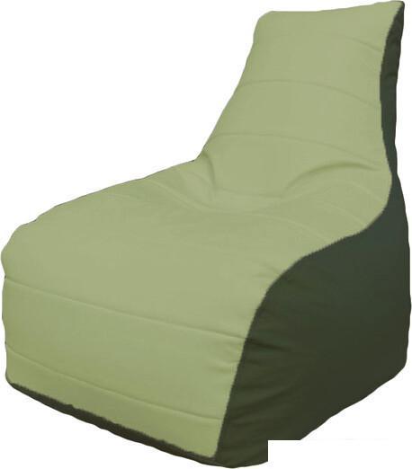 Кресло-мешок Flagman Бумеранг Б1.3-04 (оливковый/зеленый)