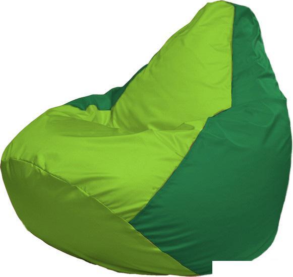 Кресло-мешок Flagman Груша Макси Г2.1-166 (салатовый/зелёный) - фото 1 - id-p224103006