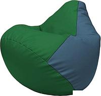 Кресло-мешок Flagman Груша Макси Г2.3-0103 (зелёный/синий)