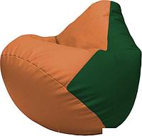 Кресло-мешок Flagman Груша Макси Г2.3-2001 (оранжевый/зеленый)