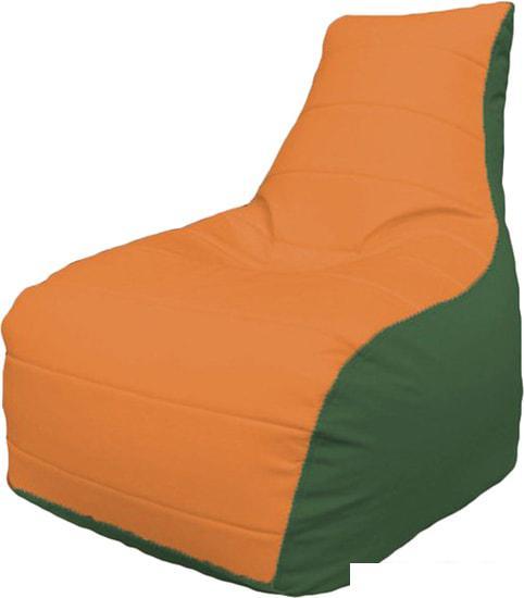 Кресло-мешок Flagman Бумеранг Б1.3-01 (оранжевый/зеленый) - фото 1 - id-p224103119
