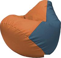Кресло-мешок Flagman Груша Макси Г2.3-2003 (оранжевый/синий)