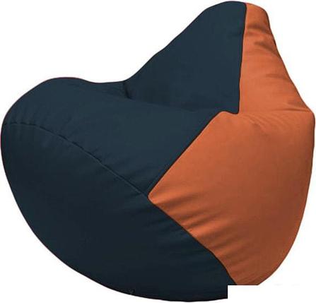 Кресло-мешок Flagman Груша Макси Г2.3-1523 (синий/оранжевый), фото 2