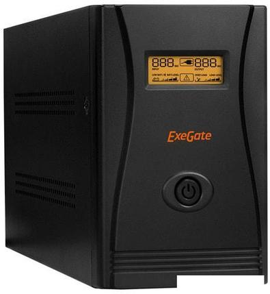 Источник бесперебойного питания ExeGate LLB-2200.LCD.AVR.EURO.RJ.USB EP285531RUS, фото 2