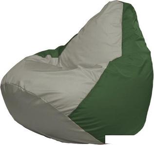 Кресло-мешок Flagman Груша Макси Г2.1-339 (зеленый/серый)
