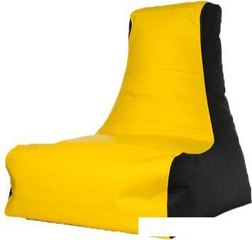 Кресло-мешок Flagman Бумеранг Б1.3-39 (желтый/черный)
