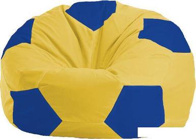 Кресло-мешок Flagman Мяч М1.1-254 (желтый/синий)