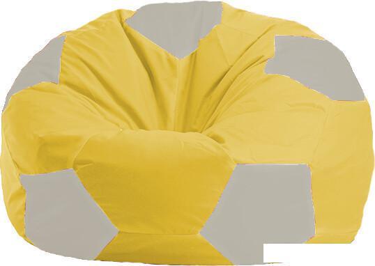 Кресло-мешок Flagman Мяч М1.1-266 (желтый/белый)