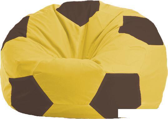 Кресло-мешок Flagman Мяч М1.1-261 (желтый/коричневый)