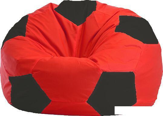 Кресло-мешок Flagman Мяч М1.1-183 (красный/черный), фото 2
