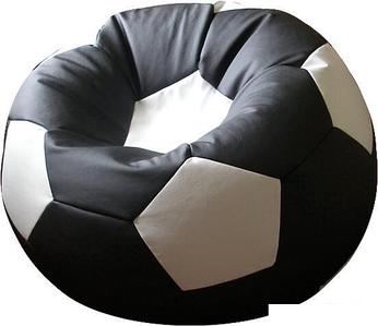 Кресло-мешок Flagman Мяч М1.3-1610 (черный/белый)