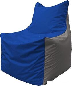 Кресло-мешок Flagman Фокс Ф2.1-126 (васильковый/серый)