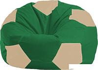 Кресло-мешок Flagman Мяч М1.1-240 (зеленый/бежевый)