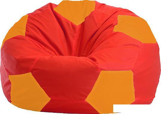 Кресло-мешок Flagman Мяч М1.1-176 (красный/оранжевый)