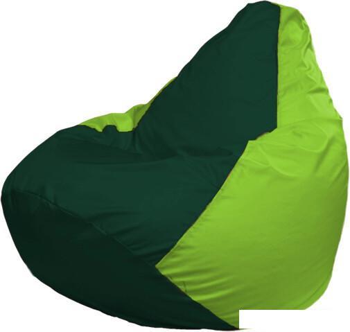Кресло-мешок Flagman Груша Макси Г2.1-63 (салатовый/зеленый темный)