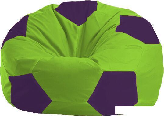 Кресло-мешок Flagman Мяч М1.1-155 (салатовый/фиолетовый), фото 2