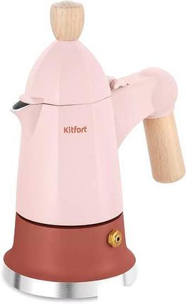 Гейзерная кофеварка Kitfort KT-7152-1, фото 2