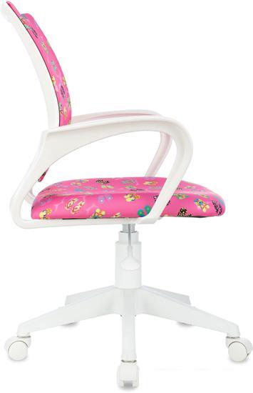 Компьютерное кресло Бюрократ Burokids 1W 1920845 (розовый сланцы/пластик белый) - фото 3 - id-p224538867