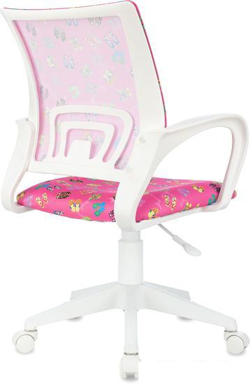 Компьютерное кресло Бюрократ Burokids 1W 1920845 (розовый сланцы/пластик белый) - фото 4 - id-p224538867