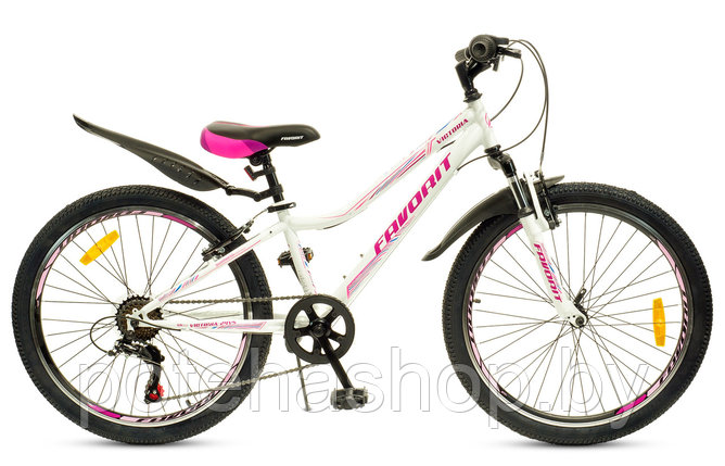 Двухколесный велосипед «FAVORIT» модель: VICTORIA-24VS, VIC24V12WT, фото 2