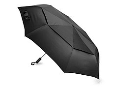 Зонт складной «Canopy» с большим двойным куполом (d126 см) Черный