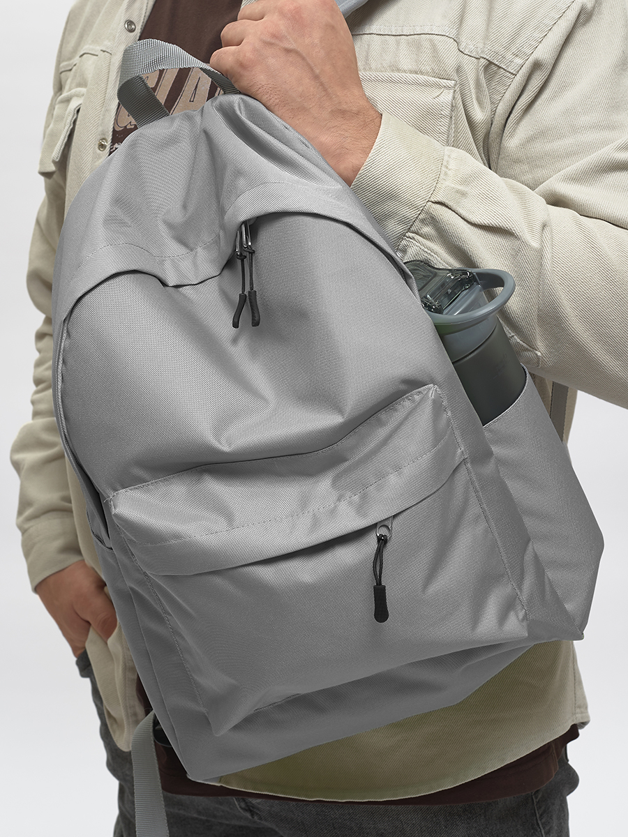 Рюкзак универсальный светло-серый - фото 5 - id-p224828119