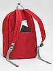 Рюкзак универсальный красный, фото 4