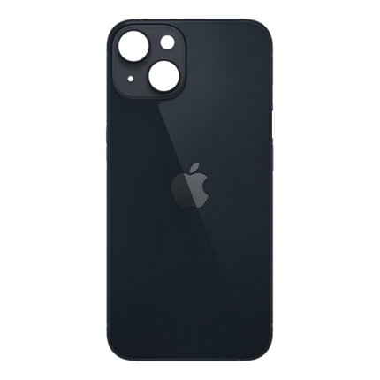 Задняя крышка для Apple iPhone 14 Plus (широкое отверстие под камеру), черная, фото 2