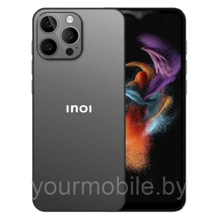 Смартфон INOI Note 13s 8GB/256GB Серый - фото 1 - id-p224834570