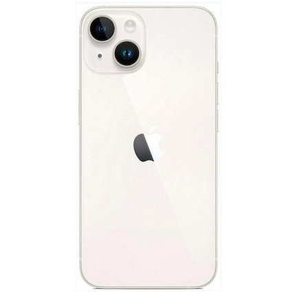 Задняя крышка для Apple iPhone 14 Plus (широкое отверстие под камеру), белая, фото 2