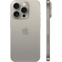 Смартфон Apple iPhone 15 Pro Dual SIM 128GB (природный титан) - фото 2 - id-p224835044