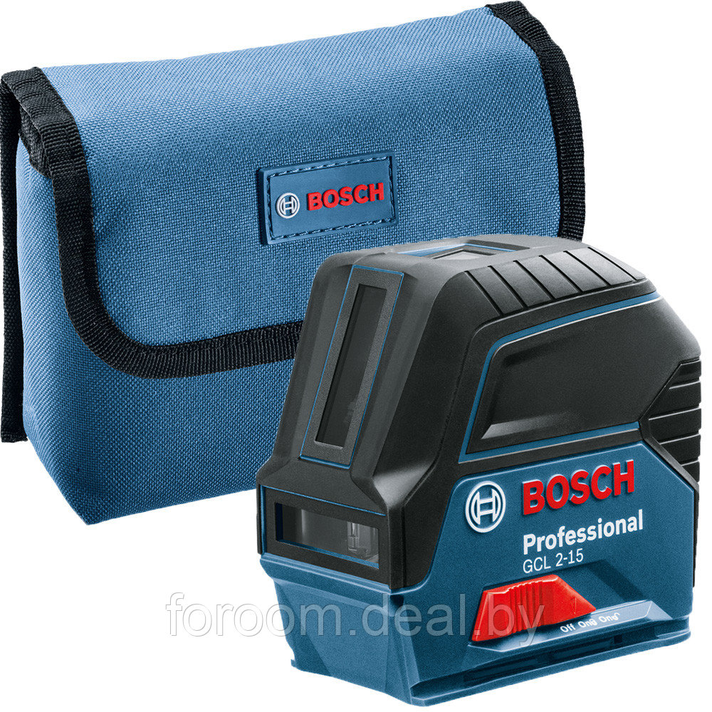 BOSCH Лазерный нивелир GCL 2-15 + RM 1 Professional BOSCH (0601066E00) - фото 2 - id-p224835253