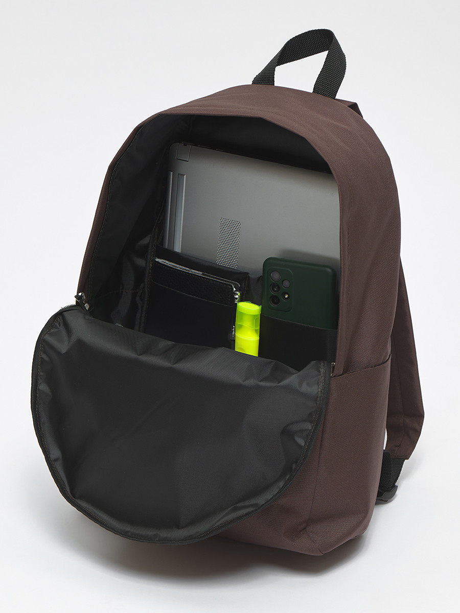 Рюкзак универсальный коричневый - фото 3 - id-p224835454