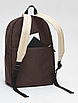 Рюкзак универсальный коричневый, фото 4